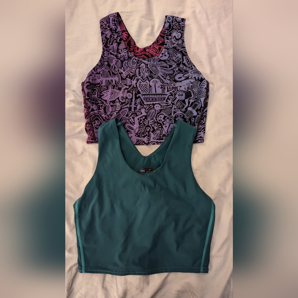 Lot of 2 Janji Groundwork Long Bras Size M